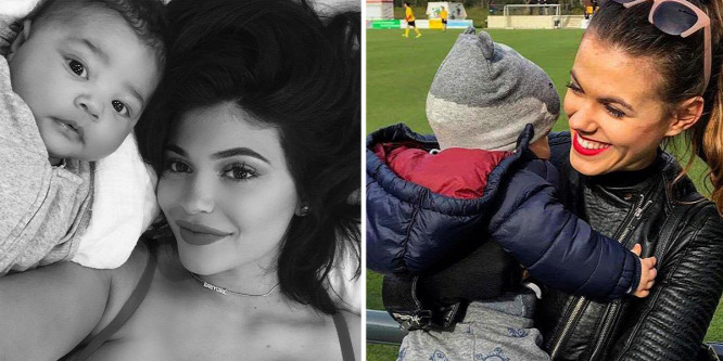 Sztárok, akik fiatalon vállaltak gyereket: Csobot Adéltól Kylie Jennerig