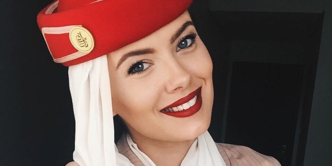 Brigita Jagelaviciute szexi légiutas-kísérő képeit imádja az internet