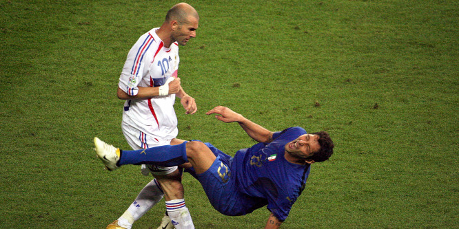 14 éve fejelte le Zidane Materazzit a vb-döntőben
