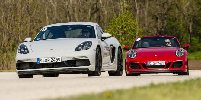 Amikor a közép- és a farmotor együtt 800 lóerő – Porsche Cayman és 911 összehasonlítás