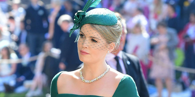Harry herceg esküvője: Diana hercegnő unokahúga, Kitty Spencer gyönyörű volt