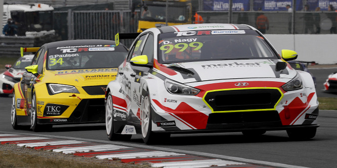 Első győzelmét aratta Nagy Dániel a TCR Európa-kupában