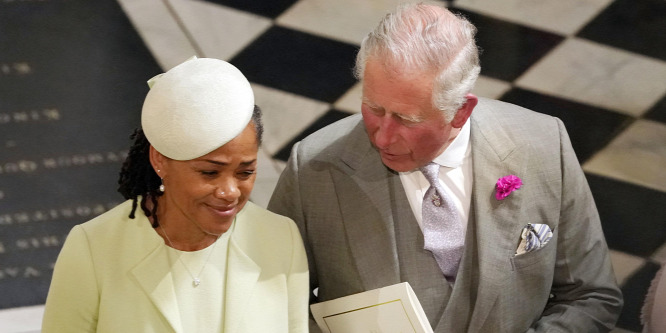 Meghan Markle anyja visszatért Amerikába az esküvő után