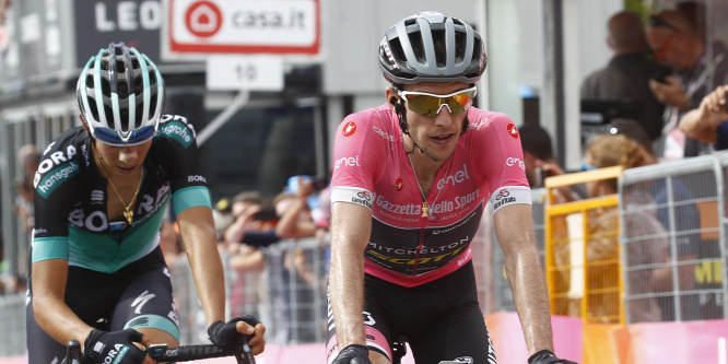 Giro: felére csökkent az éllovas Yates előnye a hegyi befutón