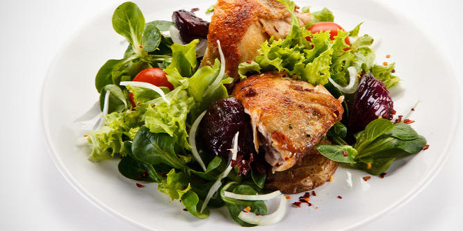 Recept: gesztenyés burgonyamártás csirkemellel