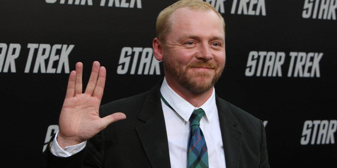 Simon Pegg testet cserélt egy film kedvéért - fotó