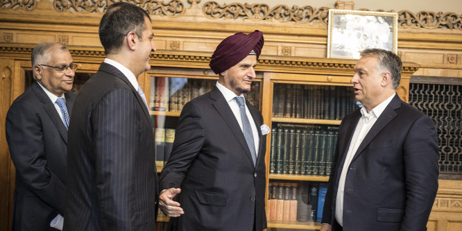 Orbán Viktor fogadta az Apollo Tyres vezetőit