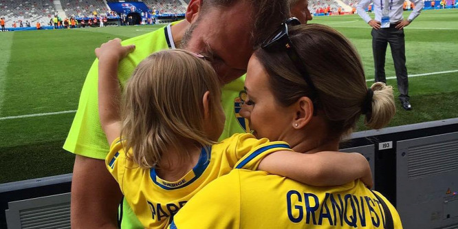 Foci vb: Íme az első képek Granqvist kislányáról