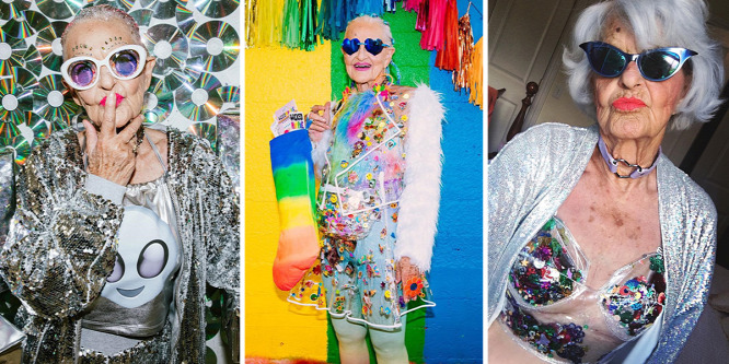 Baddie Winkle a világ legvagányabb nagymamája: fotók