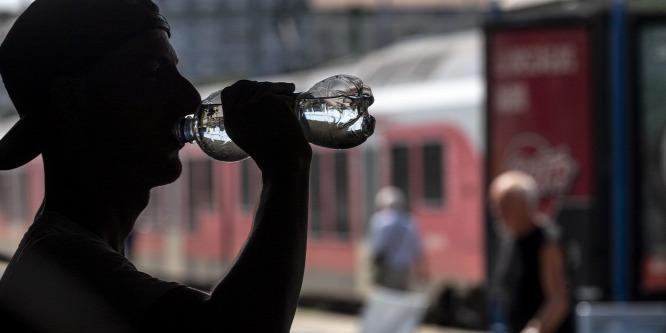 Tűz volt a Déli pályaudvarnál
