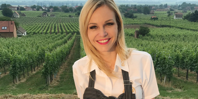 Marton Adrienn: "Egy igazi szőlőmagüzemben főztem"