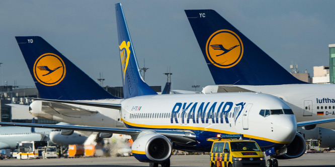 Komoly bajban a Ryanair légitársaság