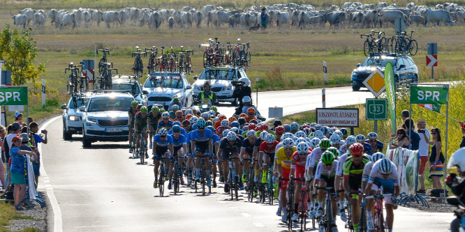 Tour de Hongrie: az ukrán kerékpáros 150 kilométeres szökésből ért haza