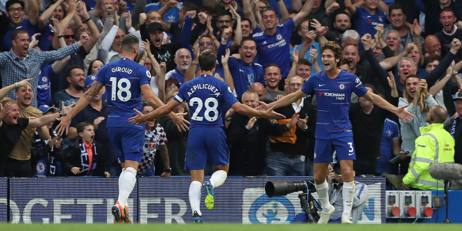 A Chelsea ötgólos meccsen verte az Arsenalt