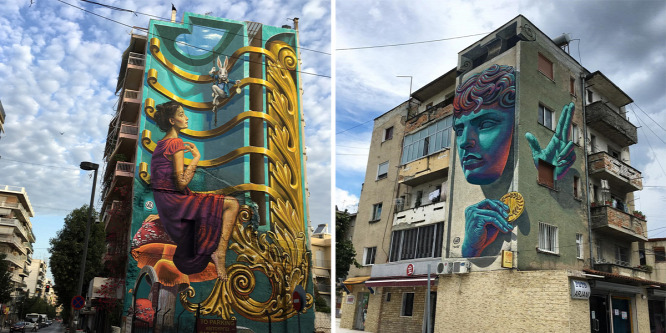 Egy elismert street art művész, aki leszámol az üres házfalakkal