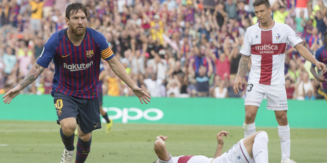 Messi varázsolt, nyolcat lőtt a Barcelona