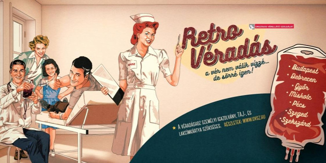 Retro véradást szerveznek több nagyvárosban a hétvégén