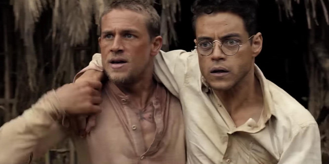 Charlie Hunnam és Rami Malek elmondták, milyen volt meztelenül verekedni - videó