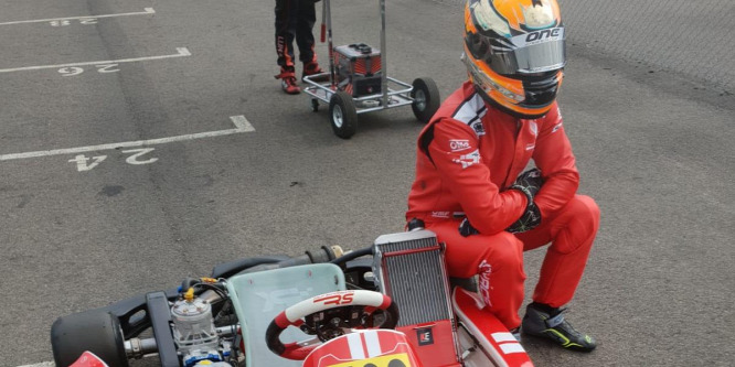 Schumacher csapatával tesztelt a magyar gokartversenyző