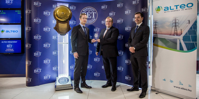 Bekerült a tőzsdei elitklubba az ALTEO