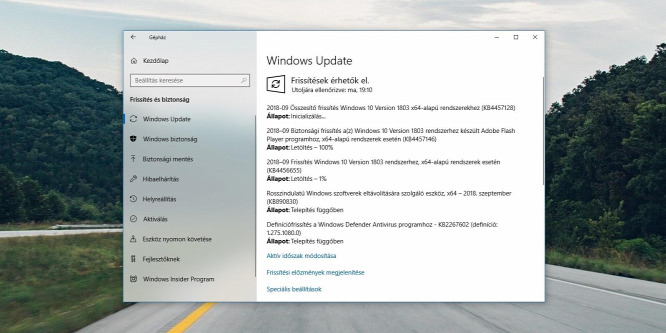 Azonnal telepíteni kell a Windows frissítéseit