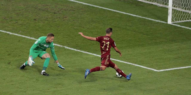 Nagy Dominik győztes gólt szerzett Lengyelországban - videó