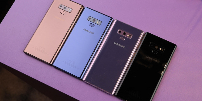 Magyarországra is jön az ezüst Galaxy Note 9