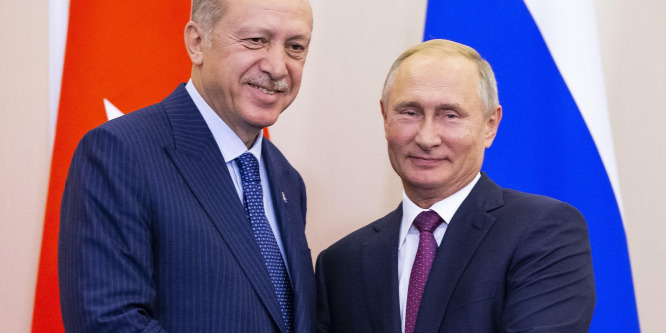 Idlíbi demilitarizált övezet létrehozásáról állapodott meg Putyin és Erdogan