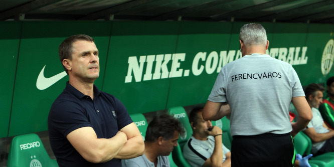 Rebrov: Hatalmas potenciál van a Fradi játékosaiban