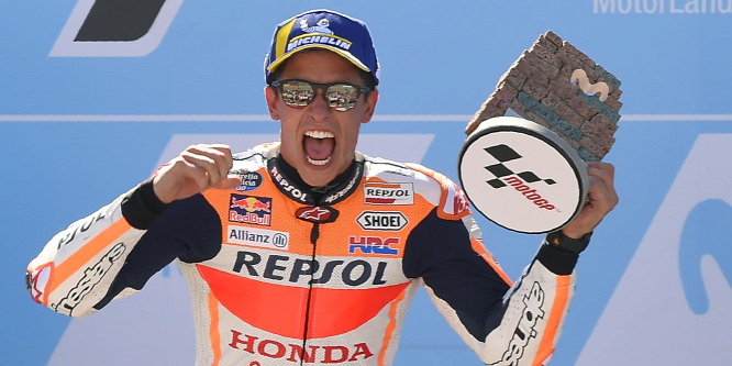 Marc Márquez nyerte a MotoGP Aragóniai Nagydíját