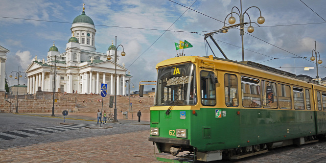 Helsinki: a város, ahol a látnivalók egy járművel fél óra alatt is bejárhatók