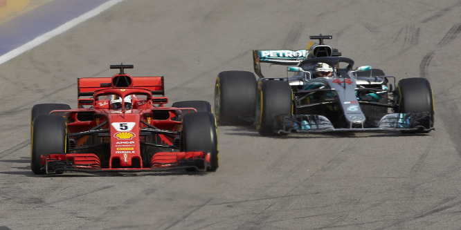 Látványos elemzés készült Hamilton és Vettel csatájáról