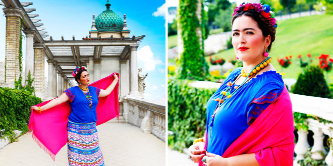Öntudatos, bátor és plus size, ilyen a modern kori Frida Kahlo: fotósorozat!