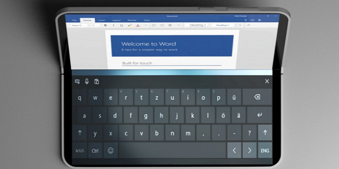 Megint felbukkant a Microsoft összecsukható eszköze