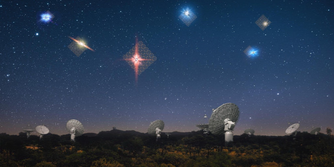 Ismeretlenek távoli galaxisokból bombázzák a Földet