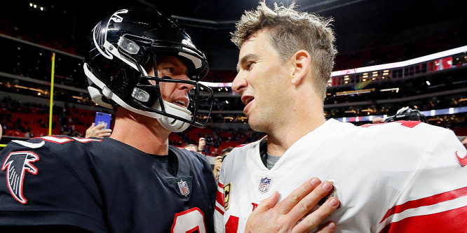 NFL: Matt Ryan elképesztő sorozata véget vetett a Giants szezonjának