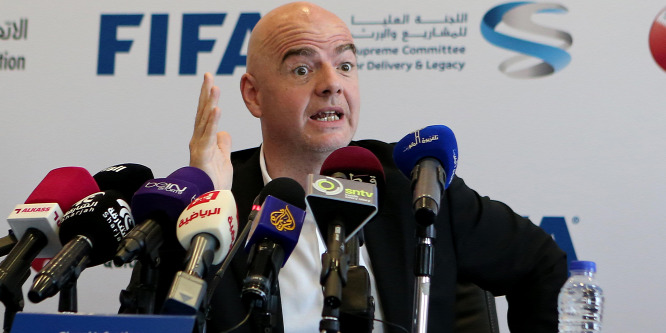 FIFA-kongresszus: Infantino az egyetlen elnökjelölt