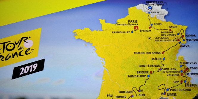 Bemutatták a Tour de France 2019-es útvonalát, kevesebb lesz az emelkedő