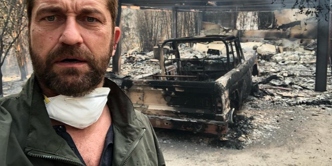 Gerard Butler, Miley Cyrus és Robin Thicke háza teljesen leégett a kaliforniai tűzvészben