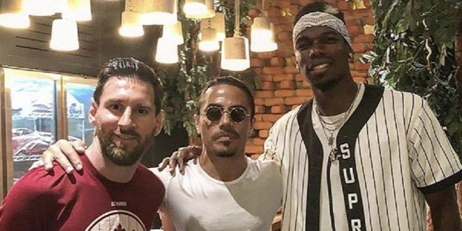 Messi és Pogba Dubaiban futott össze a török sztrárséfnél - videó