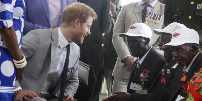 Harry herceg elefántokat telepít Zambiába