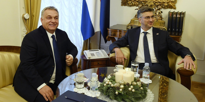 Orbán Viktor hivatalos látogatása Zágrábban - képek