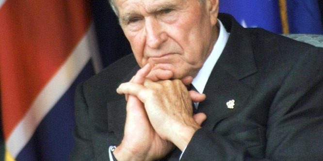 Az elnöki könyvtár épületében temetik el George H.W. Busht