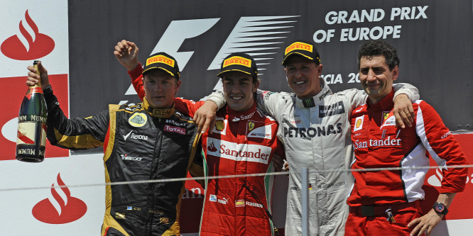 Schumacher a csillag, Alonso a tökéletes egész