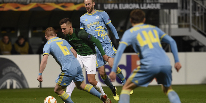 Nem volt gól az Asztana Európa-liga mérkőzésén