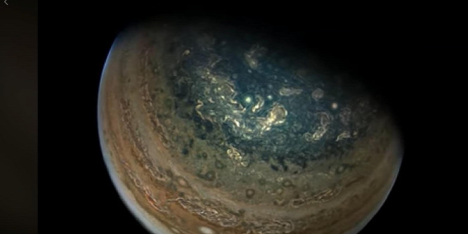 Lenyűgöző felvételek készültek a Jupiter felhőiről - videó