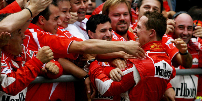 Schumacher soha nem veszekedett, és nem helyezte magát a csapat elé