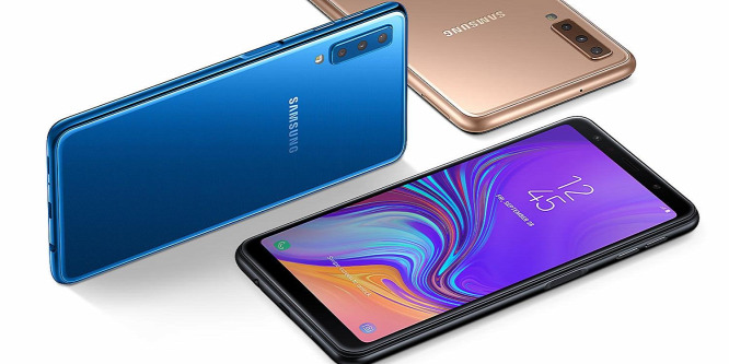 Többkamerás őrület az olcsó mobilok között is - Samsung Galaxy A7 teszt