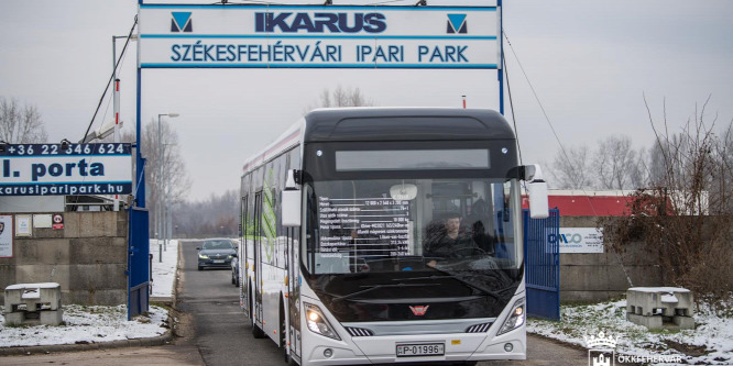 Bemutatták az első elektromos Ikarus autóbuszt