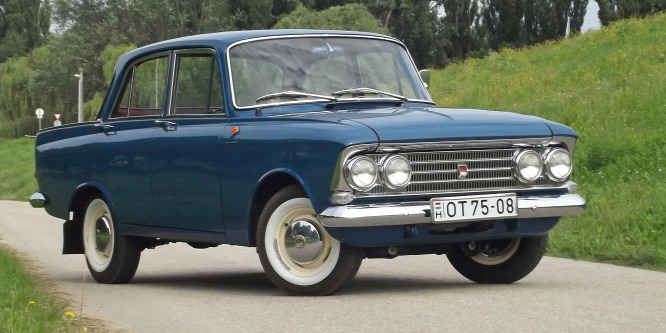 A keleti blokk kedvence a Lada-korszak eltt - Moszkvics 408 (1967) teszt